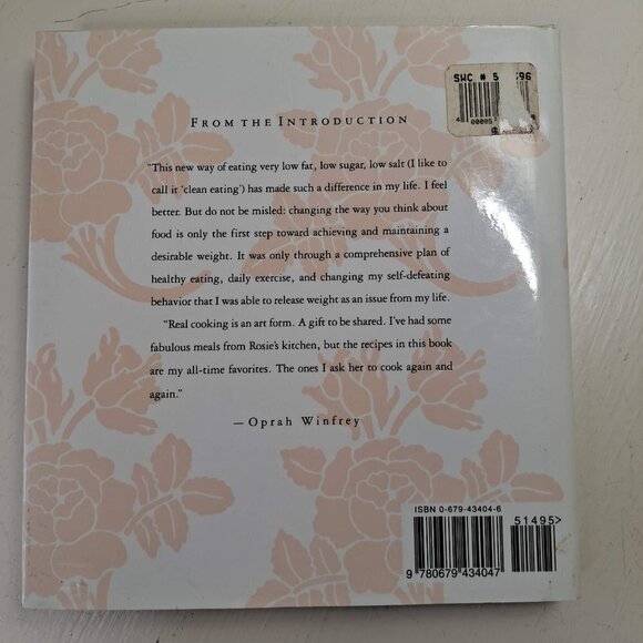 In The Kitchen With Rosie - Oprah's Favorite Recipes Cookbook Hardcover EUC - Picture 2 of 5